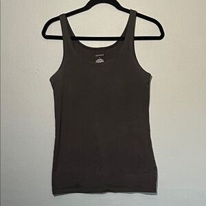 Shimera Black Scoop Neck Tank Top